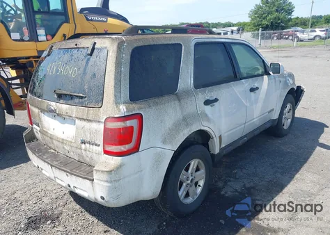 2008 Ford Escape Hybrid z USA, uszkodzony, nr VIN 1FMCU49H78KA42341